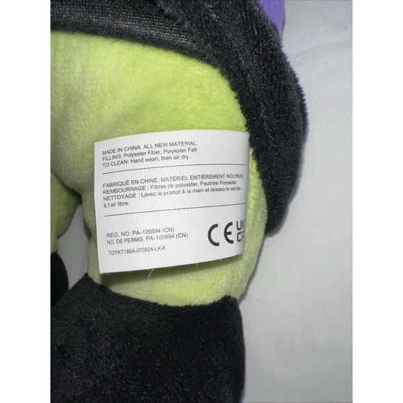 Jazwares Witch Plush 15" Stuffed Animal Halloween soft toy friendly green Lovey - Picture 5 of 6
